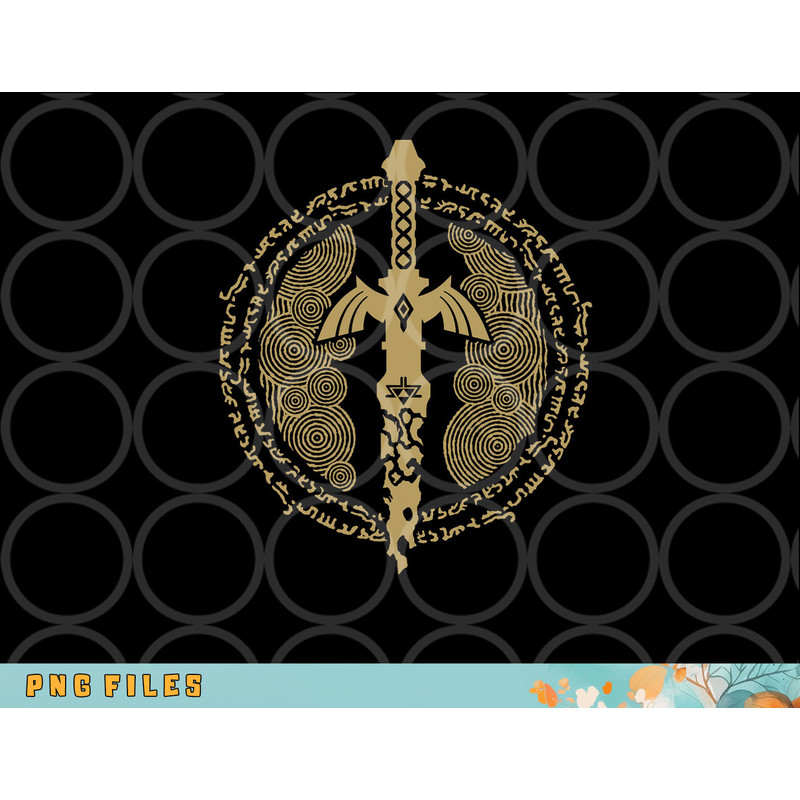 The Legend of Zelda Tears Of The Kingdom Master Sword Logo png, digital download copy.jpg