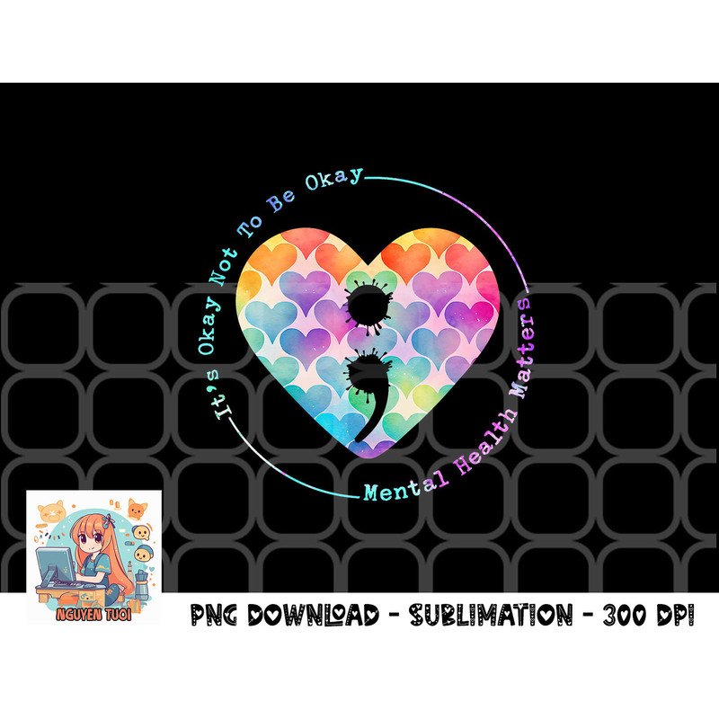 Semicolon Heart Suicide Prevention Mental Health Awareness png, digital download.pngSemicolon Heart Suicide Prevention Mental Health Awareness png, digital down