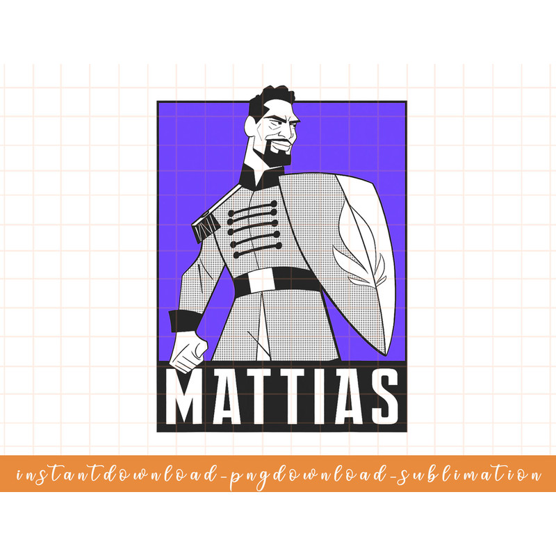 Disney Frozen 2 Mattias Comic Portrait png, sublimate, digital download.jpg