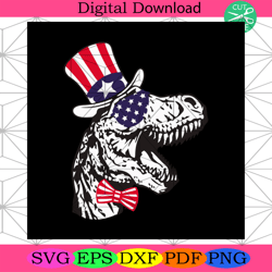 scary trex 4th of july svg, independence day svg, 4th of july svg4th of july america svg, happy 4th of july svg, firewor