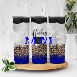 20oz skinny tumbler hockey leopard designs template