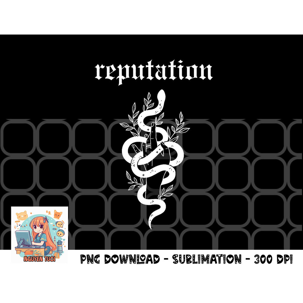 Snake Reputation In The World png, digital download copy.jpg