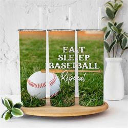 20 oz skinny tumbler sublimation fathers wrap, straight