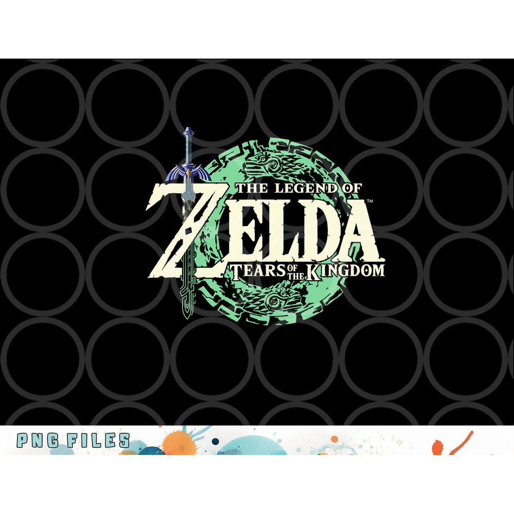 The Legend of Zelda Tears Of The Kingdom Official Logo png, digital download copy.jpg