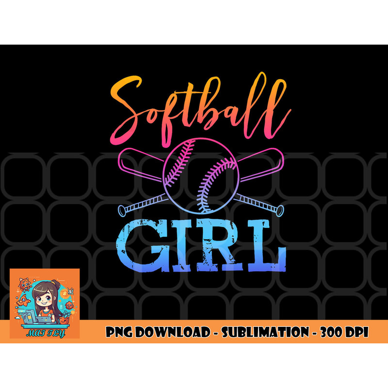 Softball Shirt Girls Softball Player Softball Girl png, digital download copy.jpg