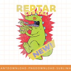 rugrats reptar cereal nickelodeon png, sublimate, digital print