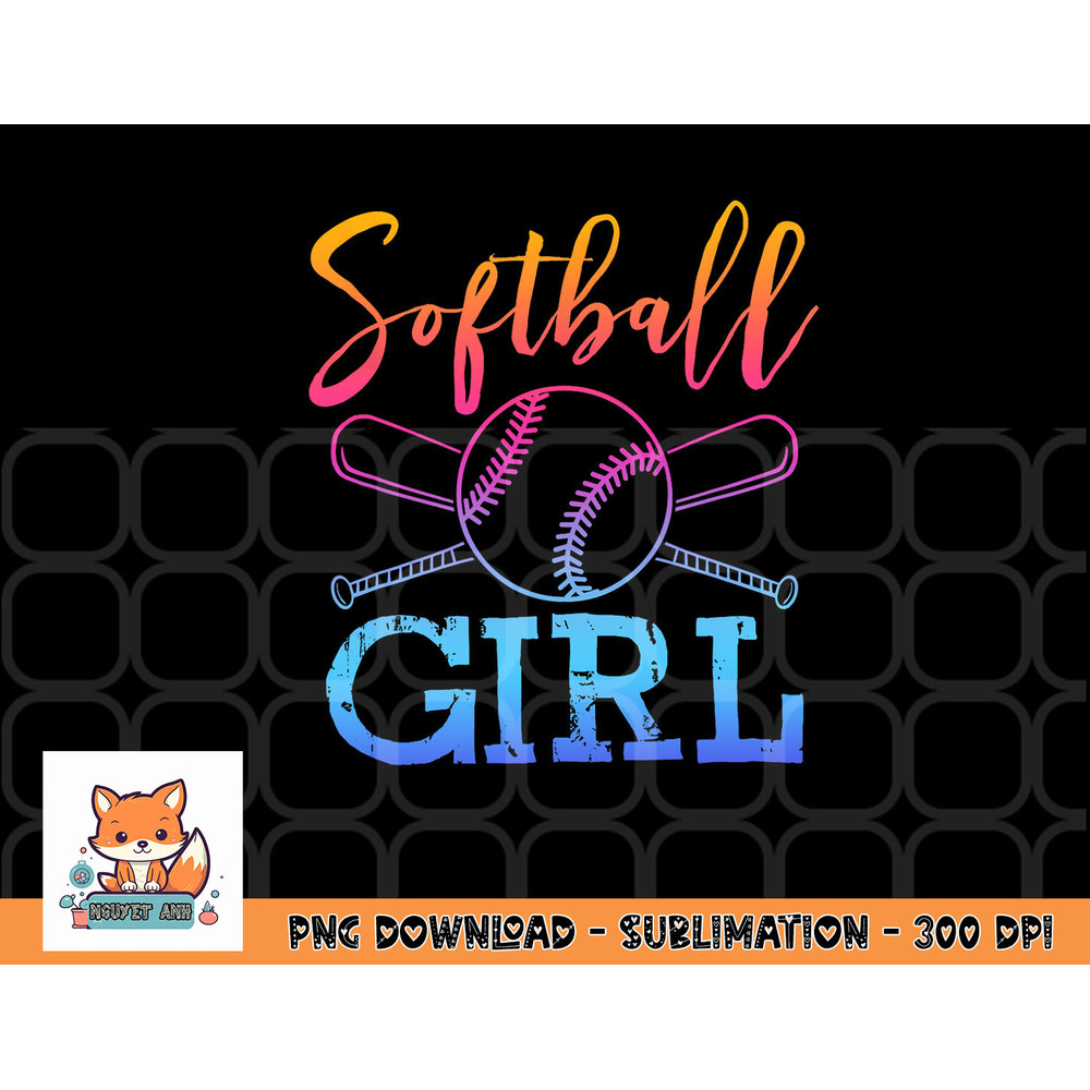 Softball Shirt Girls Softball Player Softball Girl png, digital download copy.jpg