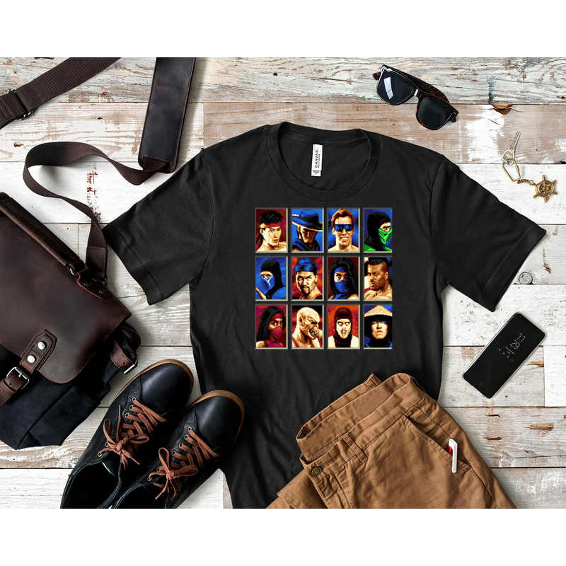 Mortal Kombat II Genesis Character Select   Gift Perfect Classic T-Shirt 87_Shirt_Black.jpg