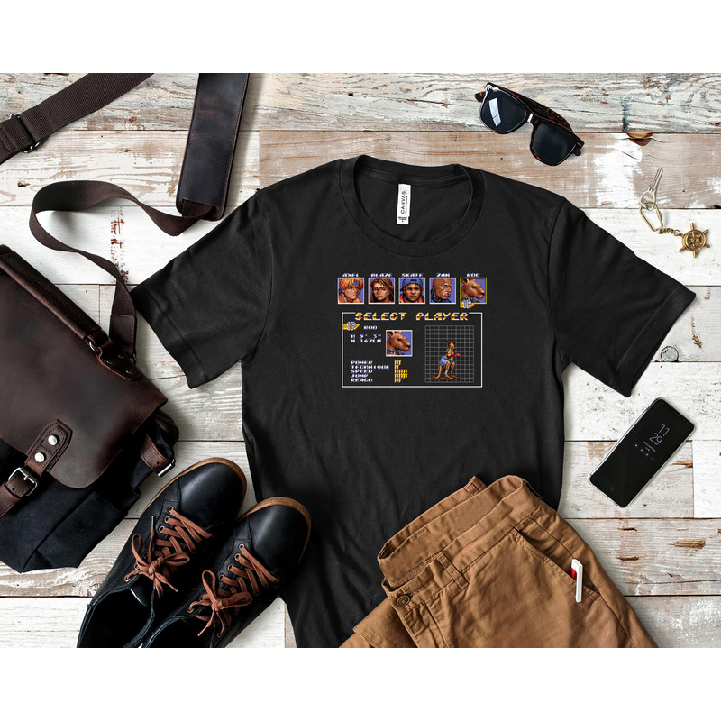 Streets of Rage 3 – Select Roo Essential T-Shirt 205_Shirt_Black.jpg