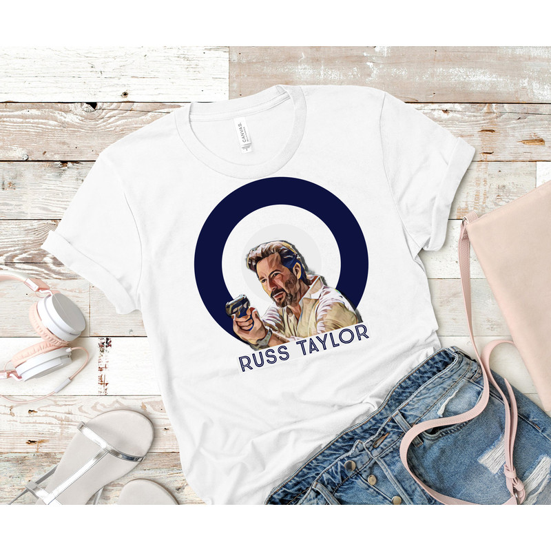 russ taylor (circle) Classic T-Shirt 107_White_White.jpg