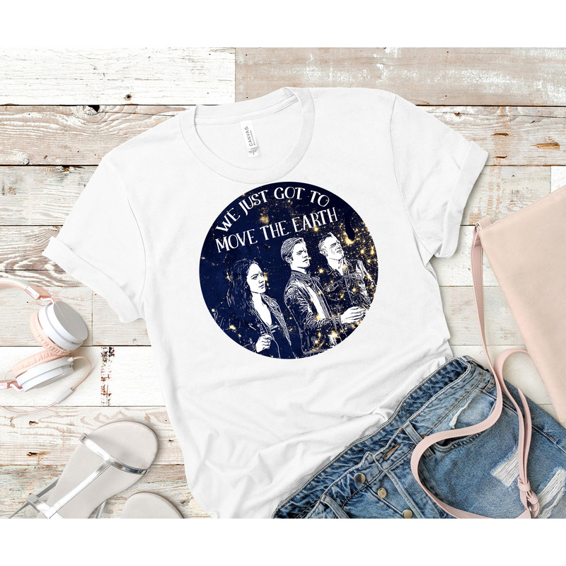 We Just Got To Move the Earth (MacGyver) Classic T-Shirt 102_White_White.jpg