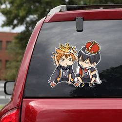 haikyu sticker, haikyu decal for car, anime car decal, anime decal, manga decal for car, anime sticker, manga sticker