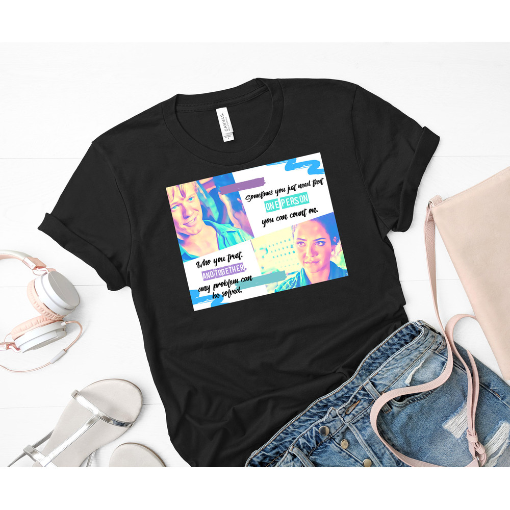 You Just need One Person - Macriley (MacGyver) Classic T-Shirt 10_Black_Black.jpg