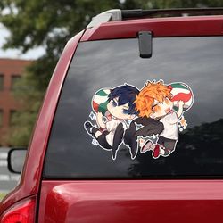 haikyu sticker, haikyu decal for car, anime decal, manga decal for car, anime sticker, manga sticker, anime car decal