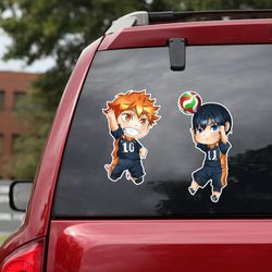 haikyu sticker, haikyu decal for car, anime car decal, anime decal, manga decal for car, manga sticker, anime sticker
