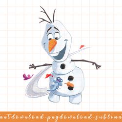 disney frozen 2 olaf & mattias autumn fun png, sublimate, digital download