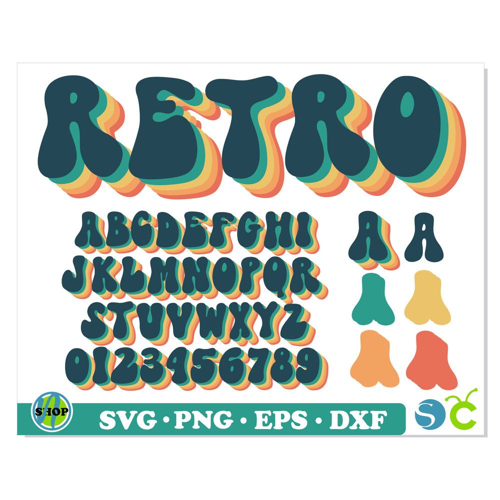 Retro font Layered svg 1.jpg