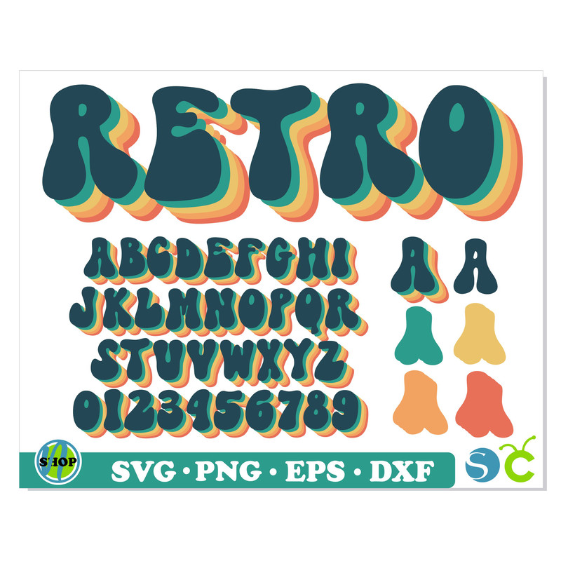 Retro font Layered svg 1.jpg