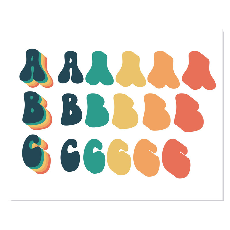 Retro font Layered svg 4.jpg