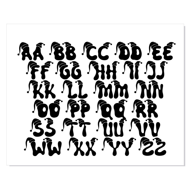 Santa font Christmas svg 4.jpg