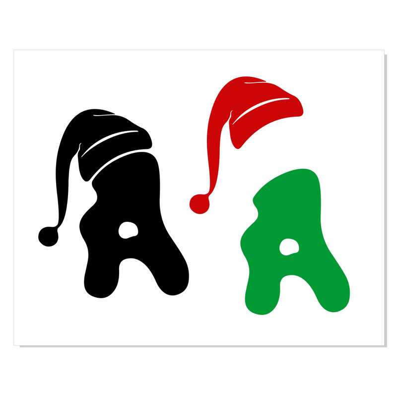 Santa font Christmas svg 6.jpg