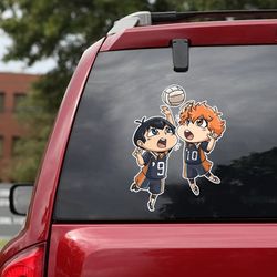 anime decal, haikyu sticker, haikyu decal for car, anime car decal, manga decal for car, anime sticker, manga sticker