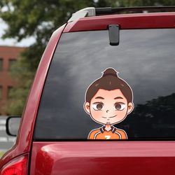 haikyu decal for car, anime car decal, anime decal, asahi azumane decal, anime sticker, manga sticker, haikyu sticker