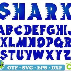 shark bite font, shark font otf, shark font svg, shark letters svg file for cricut, shark shirt svg, shark vector font