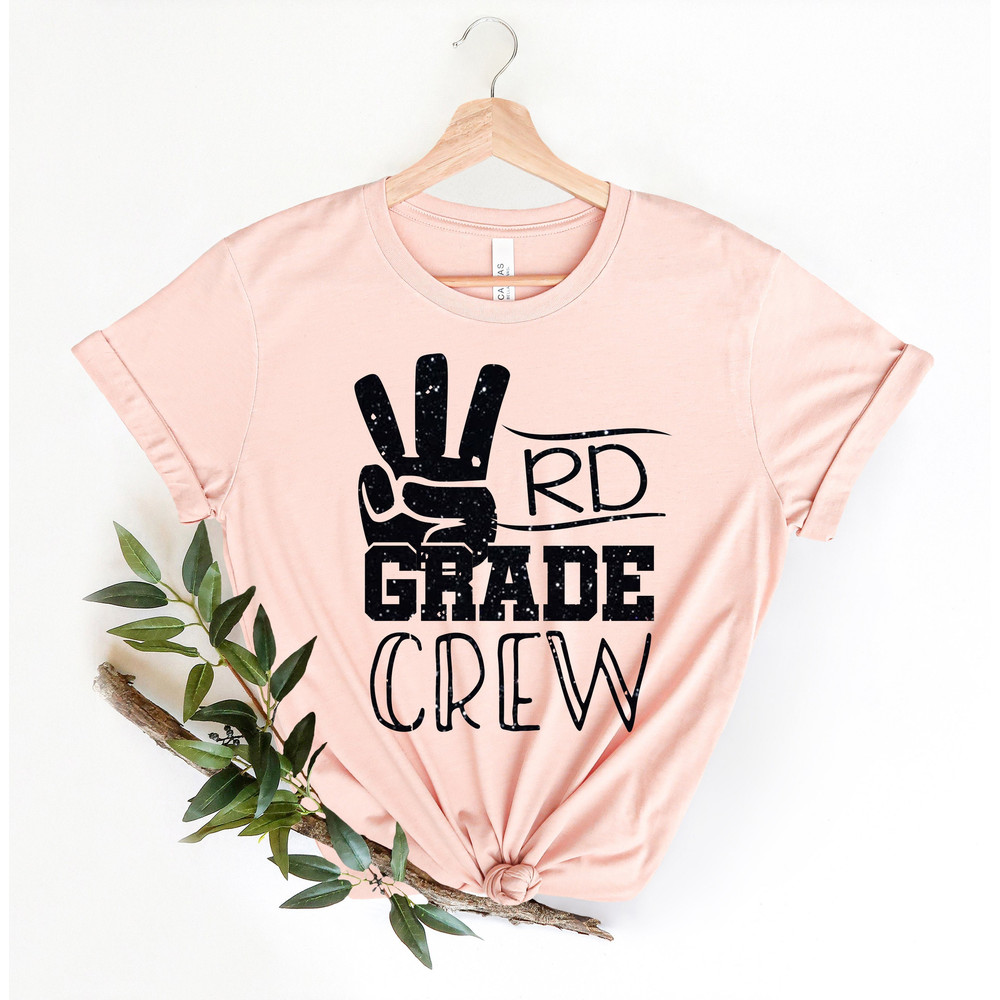 3rd Grade Crew, Kindergarten Teacher Tee, Teacher Tee, Field Trip Shirts for Teachers, Teacher Life Shirt, School Shirt,First Day Of School - 1.jpg