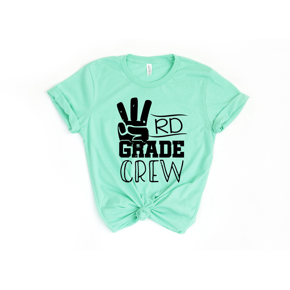 3rd Grade Crew, Kindergarten Teacher Tee, Teacher Tee, Field Trip Shirts for Teachers, Teacher Life Shirt, School Shirt,First Day Of School - 3.jpg