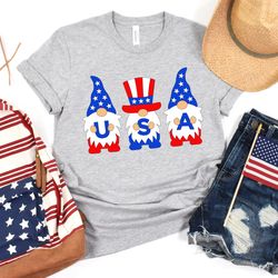 4th of july gnome shirt, 4th of july shirt, gnome shirt, 4th of july with my gnomies, independence day shirt, 4th of jul
