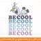 Disney Frozen 2 Olaf Be Cool Colorful Word Stack png, sublimate, digital download.jpg
