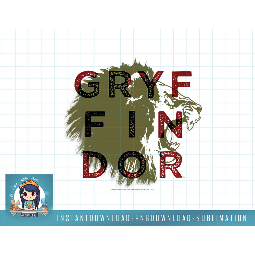 Harry Potter Gryffindor Text Overlay png, sublimate, digital download.jpg
