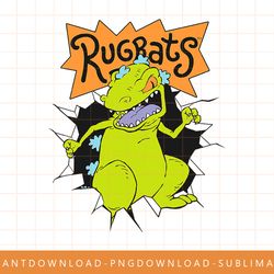 rugrats reptar explosion logo png, sublimate, digital print