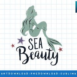 disney princess ariel sea beauty png, sublimate, digital print