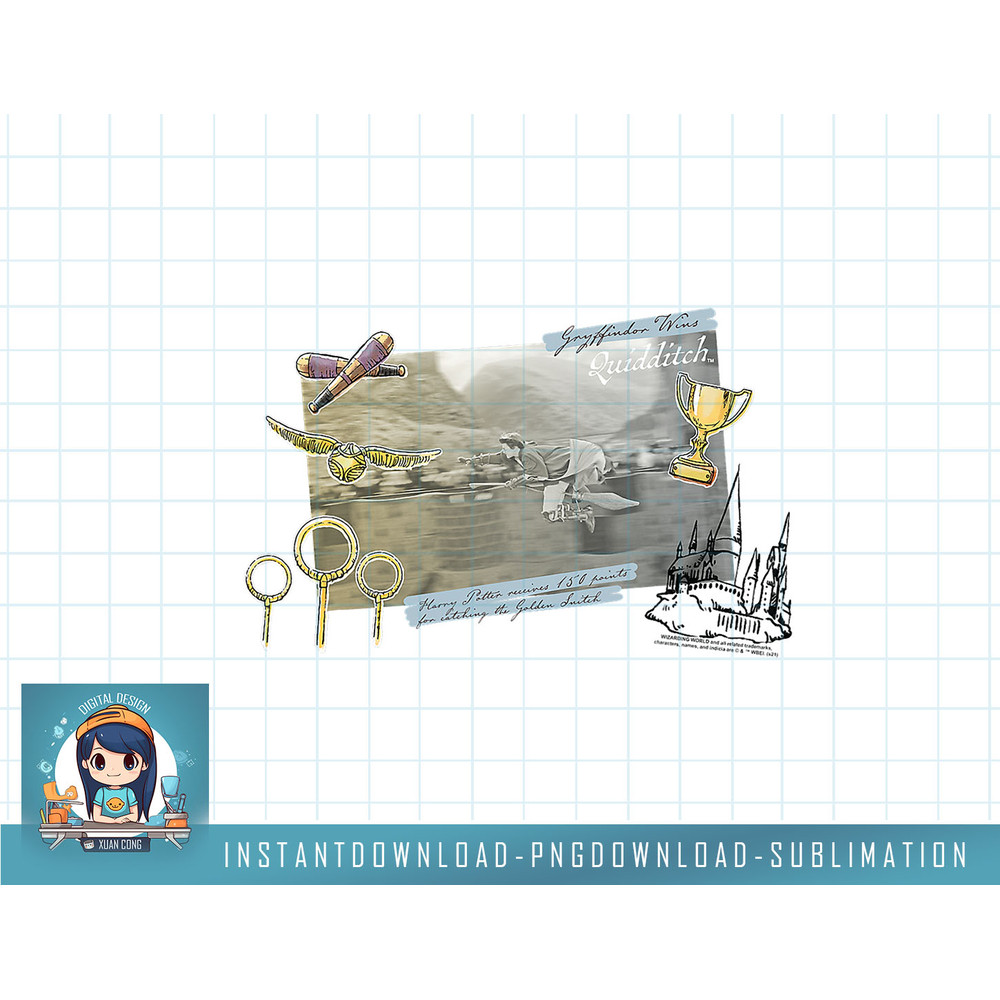 Harry Potter Gryffindor Wins Quidditch Movie Still png, sublimate, digital download.jpg