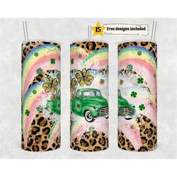 st.patrick's day tumbler design 20oz skinny tumbler
