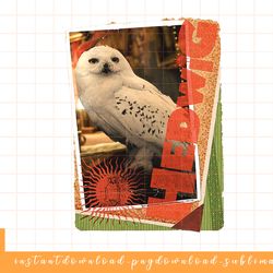 Harry Potter Hedwig Photo Collage png, sublimate, digital download