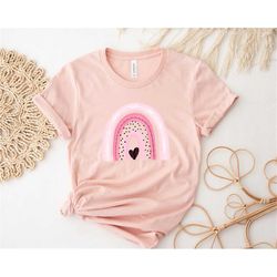 when it rains look for the rainbow shirt, blessed teacher leopard shirt,teacher shirt, teacher gifts, back to school,tea