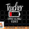 Teacher Summer Recharge Required Last day School Women Funny png, digital download copy.jpg