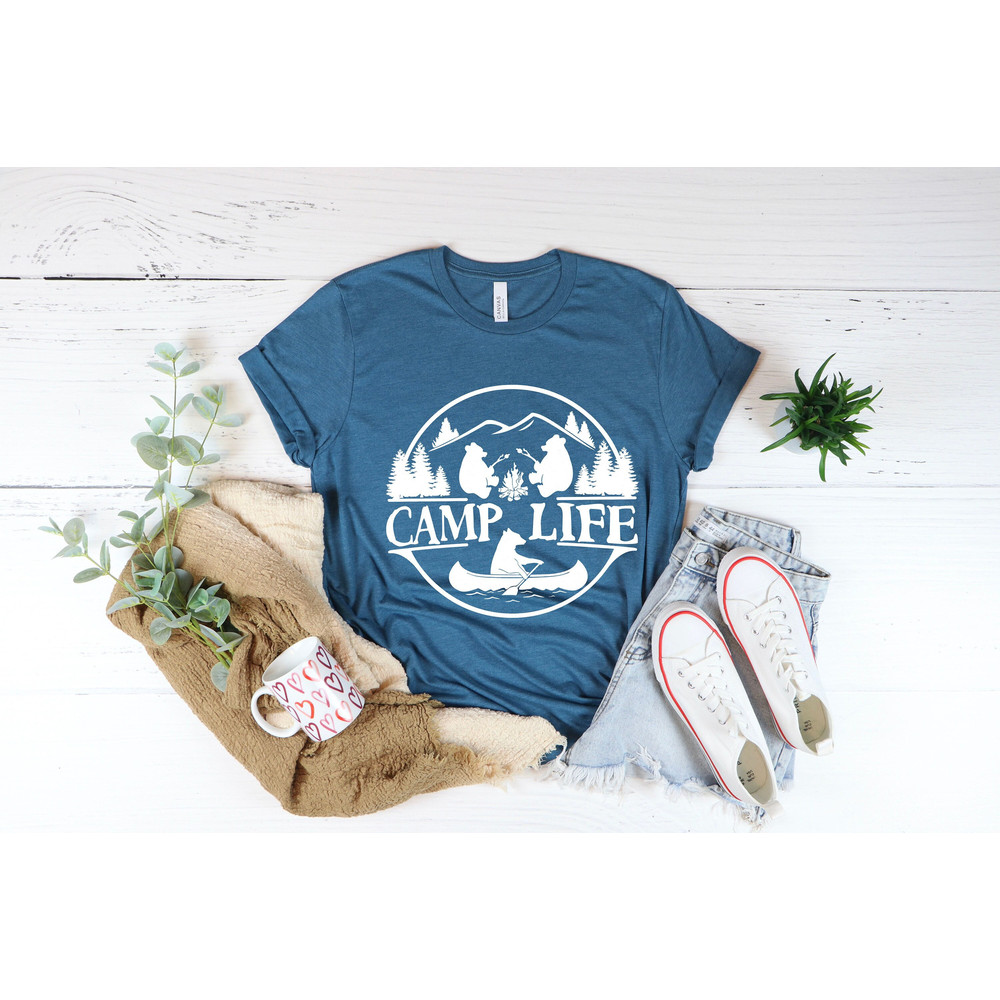 Camp Life Shirts, Camping Life Shirts, Summer Camp Vacation Shirts, Camp Group Shirts, Camp Life Tees,Camping T-Shirts,Camper Shirt - 1.jpg