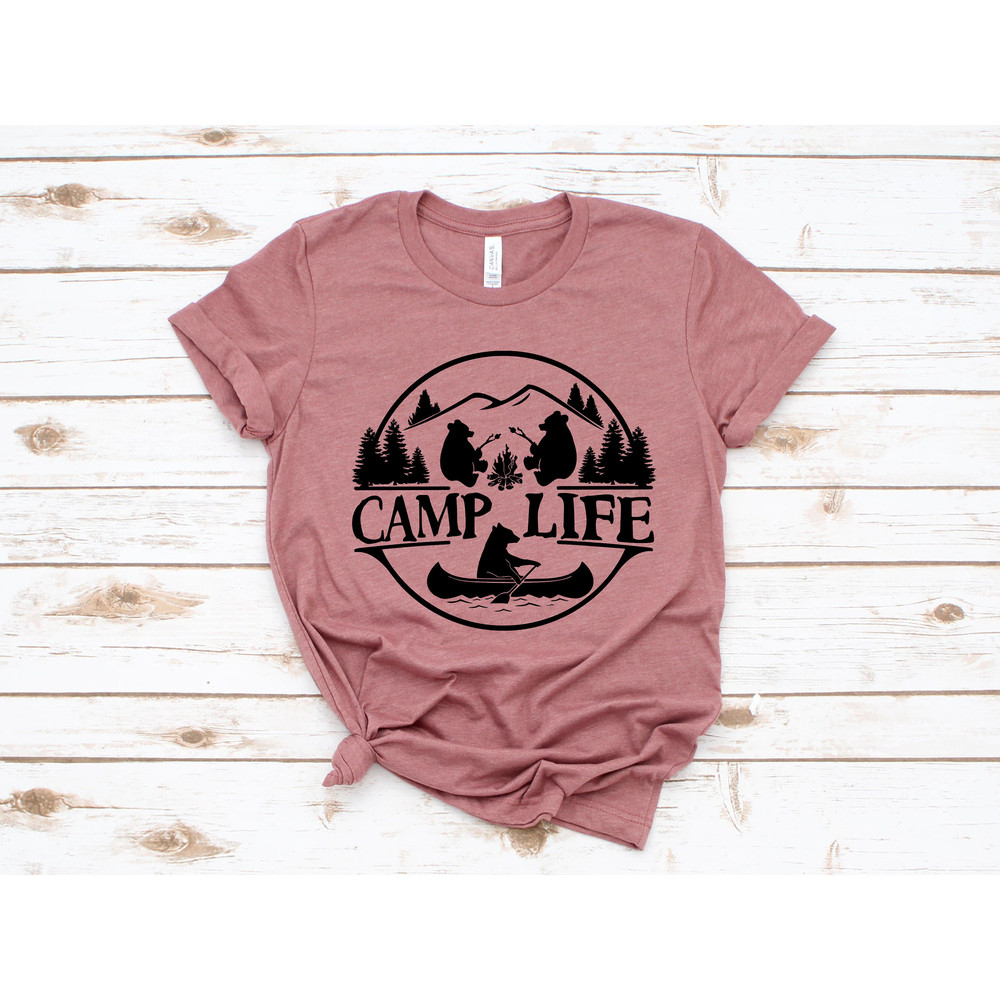 Camp Life Shirts, Camping Life Shirts, Summer Camp Vacation Shirts, Camp Group Shirts, Camp Life Tees,Camping T-Shirts,Camper Shirt - 2.jpg