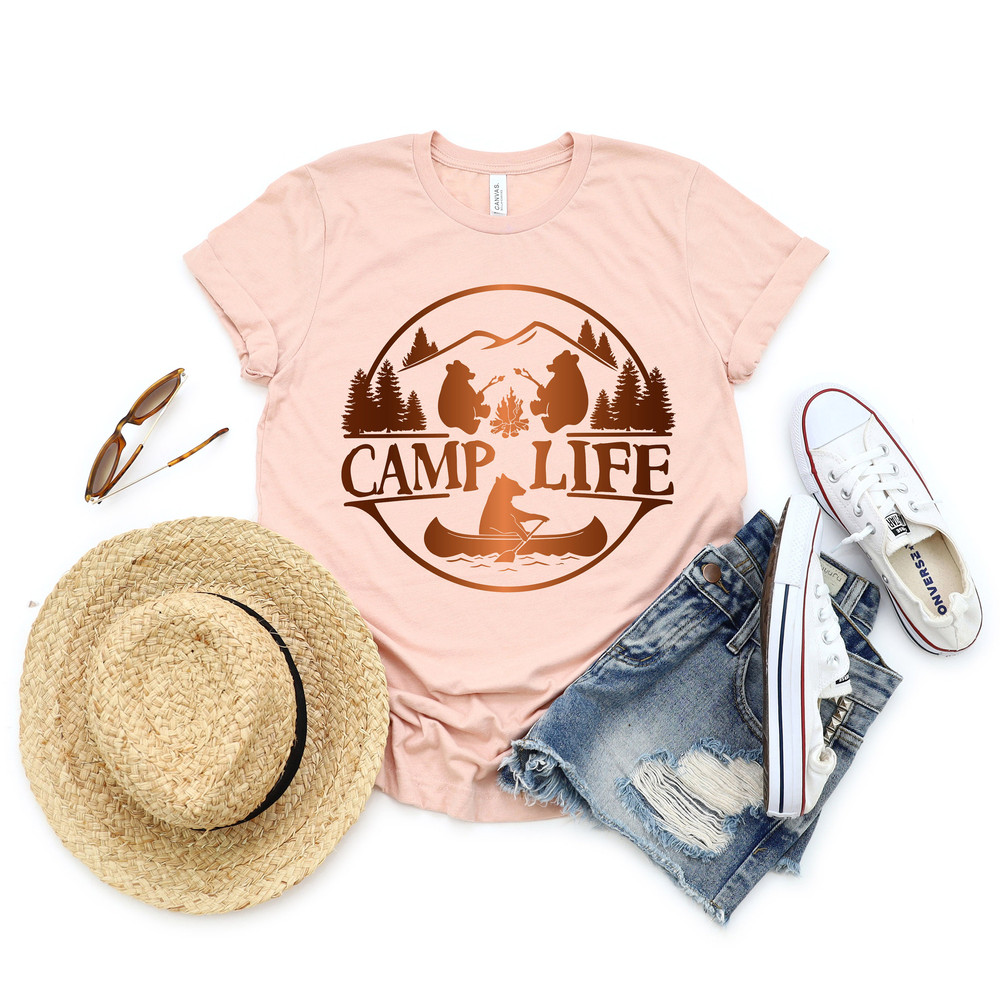 Camp Life Shirts, Camping Life Shirts, Summer Camp Vacation Shirts, Camp Group Shirts, Camp Life Tees,Camping T-Shirts,Camper Shirt - 3.jpg