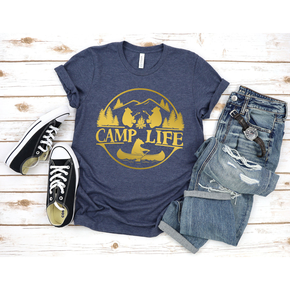Camp Life Shirts, Camping Life Shirts, Summer Camp Vacation Shirts, Camp Group Shirts, Camp Life Tees,Camping T-Shirts,Camper Shirt - 4.jpg