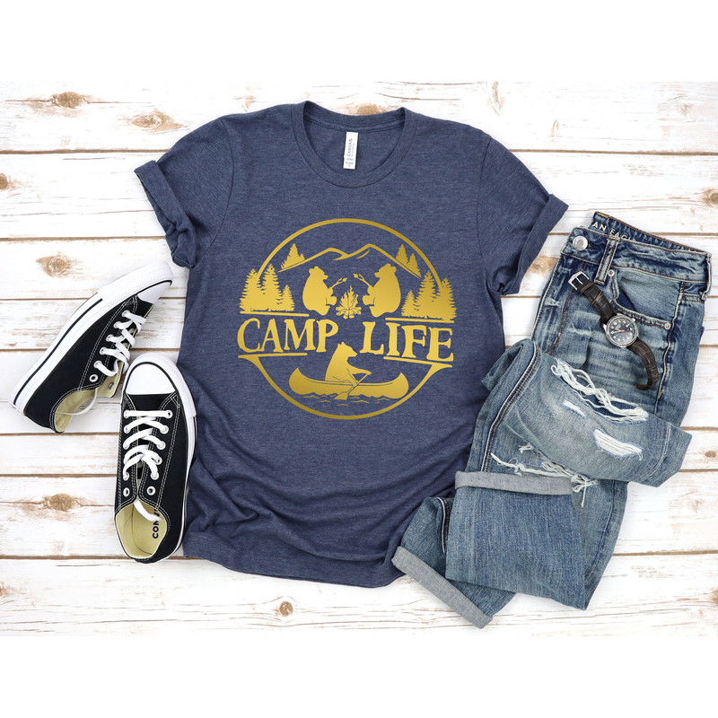 Camp Life Shirts, Camping Life Shirts, Summer Camp Vacation Shirts, Camp Group Shirts, Camp Life Tees,Camping T-Shirts,Camper Shirt - 4.jpg