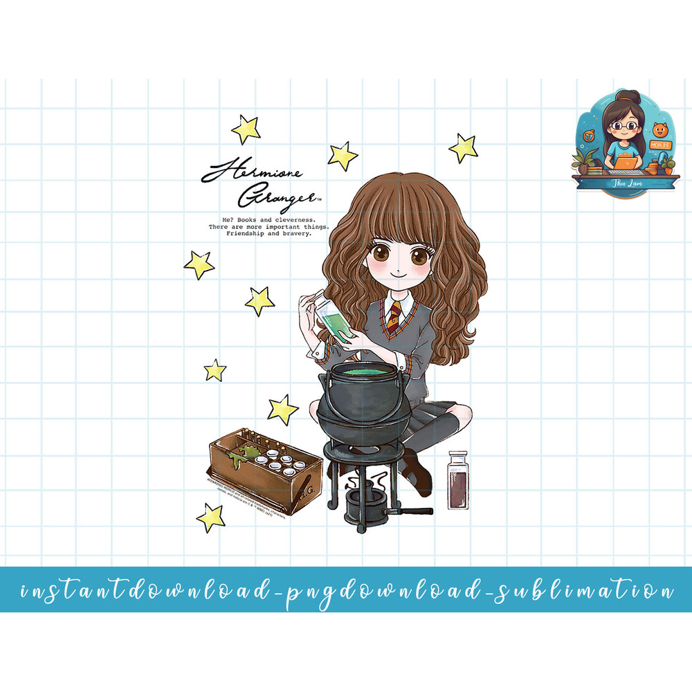 Harry Potter Hermione Granger Quote and Stars png, sublimate, digital download.jpg
