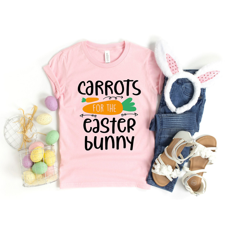 Carrots For The Easter Bunny Shirt, Happy Easter Shirt, Easter Shirt, Cute Easter Shirt, Easter Bunny Shirt, Bunny Shirt, Easter Gift - 1.jpg