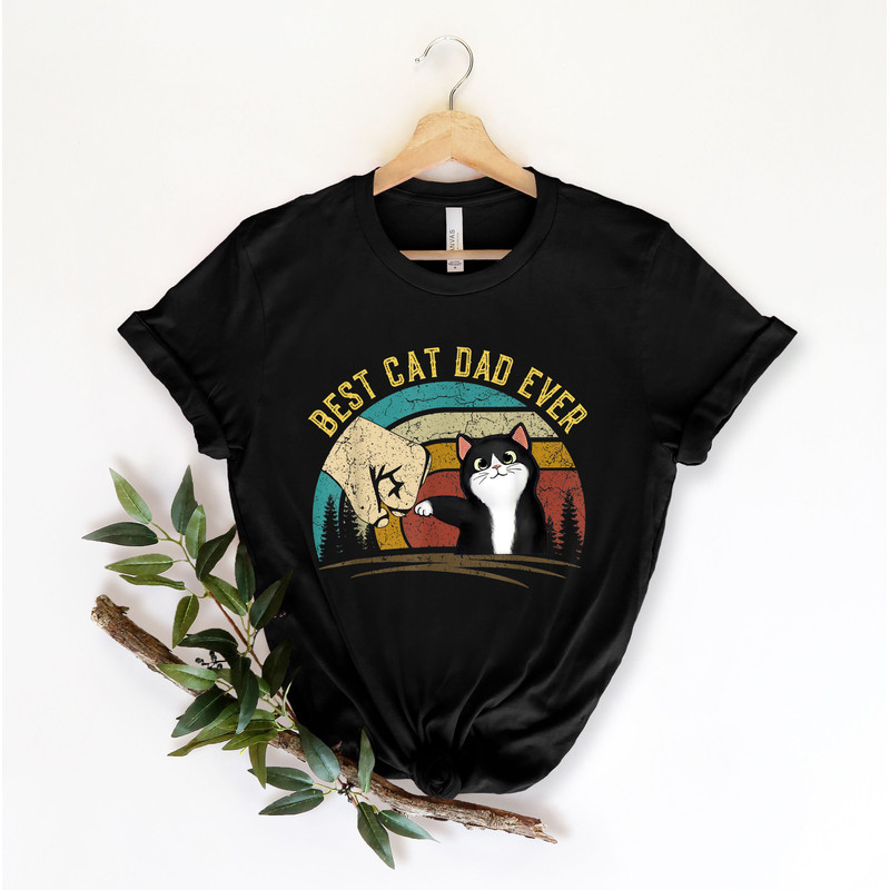 Cat Dad Gift  Best Cat Dad Ever Shirt  Funny Shirt Men - Fathers Day gift - Cat Shirt - Funny Cat Dad Shirt - Cat Lover Gift - 2.jpg