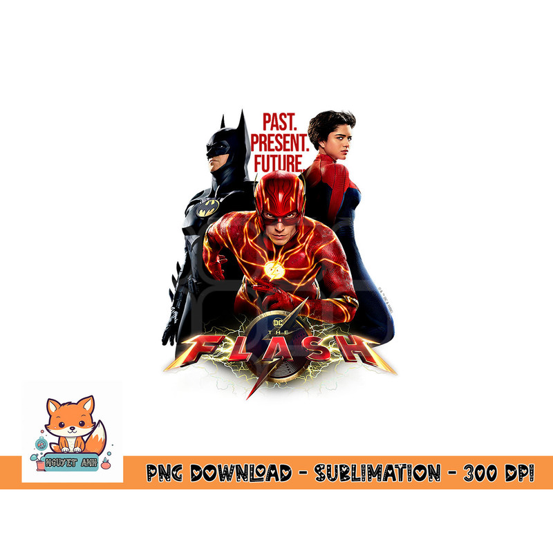 The Flash Movie Batman Supergirl Team png, digital download copy.jpg