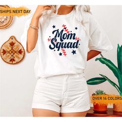 mom squad shirt, sports mom shirt, baseball mom shirt, softball mom shirt, sports shirt, game day vibes, baseball shirt